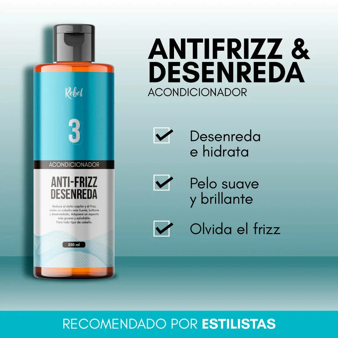 Shampoo y Acondicionador - Rebel
