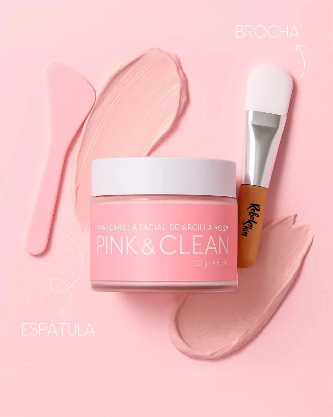 Mascarilla Facial Pink and Clean