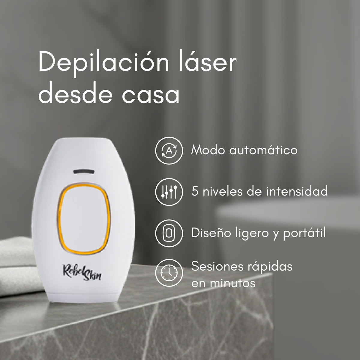 Depiladora Láser RebelSkin™ - Rebel