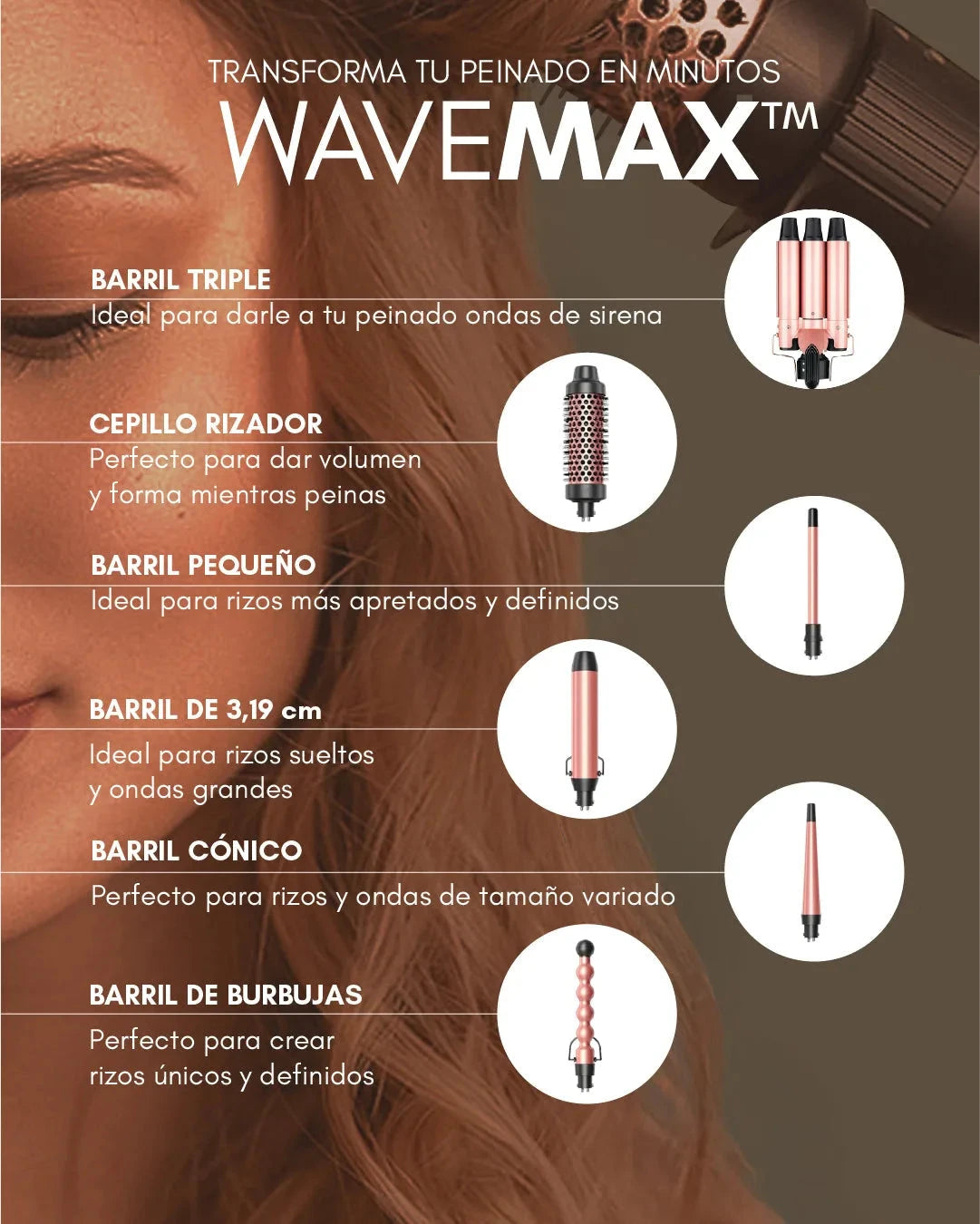 Voluminizador y Ondulador WaveMax