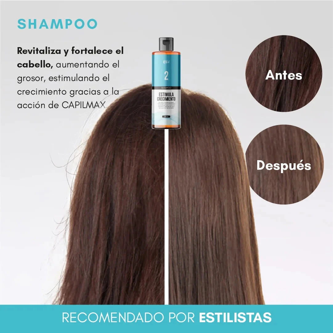 Shampoo Estimula el Crecimiento (Paso 2)
